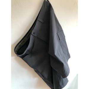 Orvis Mens Cargo Flex Shorts Flat Front Hiking Fishing Camping Gray size 40